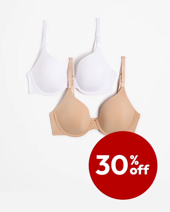 30% off Bras