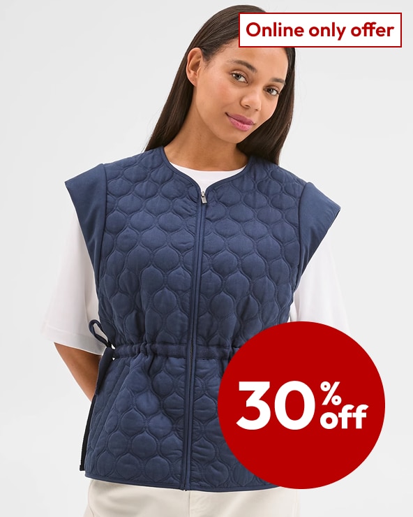 30% off selected Women's clothing	