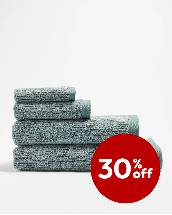 30% off Selected Australian Cotton Towels