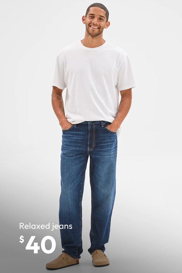New in men's denim