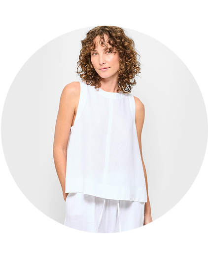 Linen tops