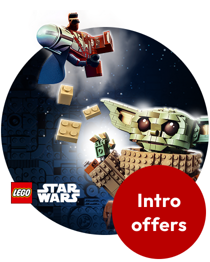 on selected LEGO® Star Wars sets*