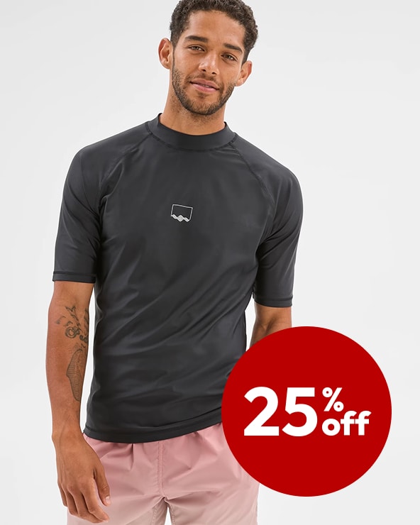 25% off Men's Swimwear
