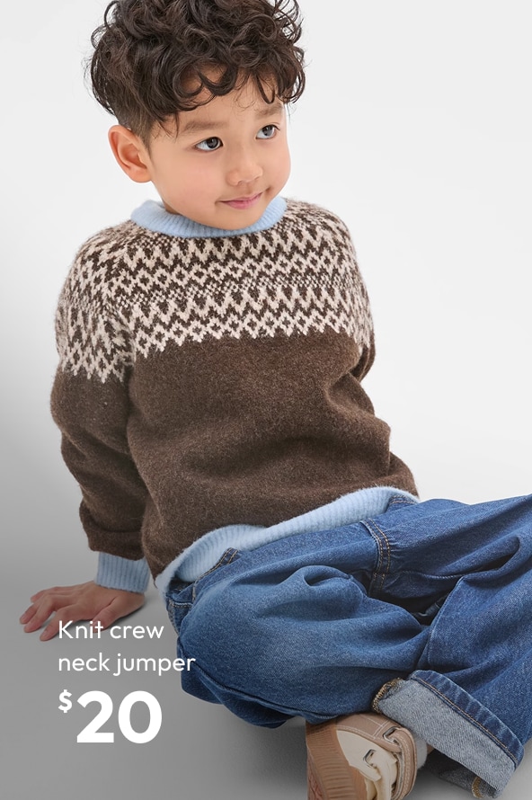 Cold weather kidswear