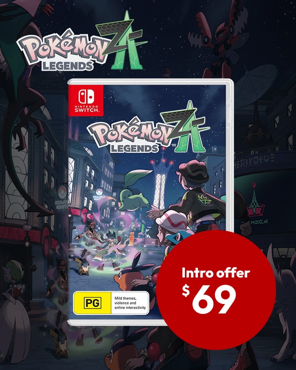 Introductory Offer $69. Price after Offer ends $75 Pokemon Legends: Z-A - Nintendo Switch Introductory Offer $69. Price after Offer ends $75 Pokemon Legends: Z-A - Nintendo Switch
