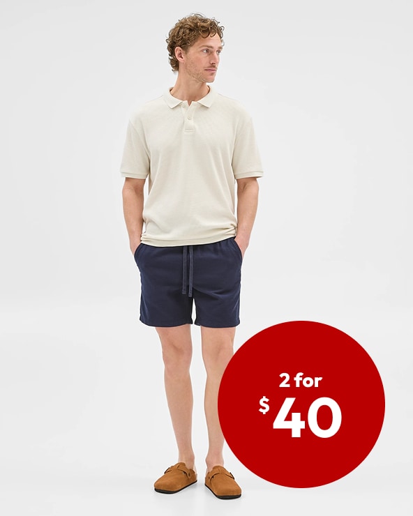2 for $40 on Target Man Shorts 2 for $40 on Target Man Shorts