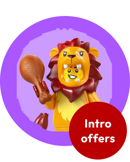 on selected new LEGO® Sets*