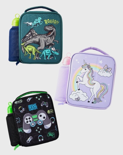 Lunch boxes and drink bottles