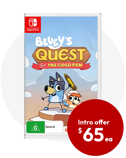 Blueys Quest for the Gold Pen - Nintendo Switch or PS5*