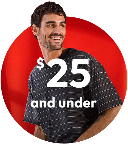 Tees $25 & under