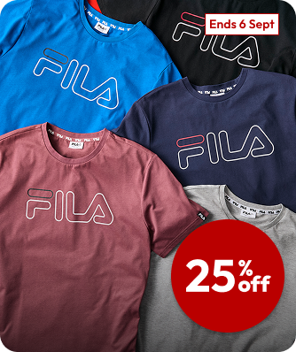 Men’s FILA & Lonsdale clothing & footwear*