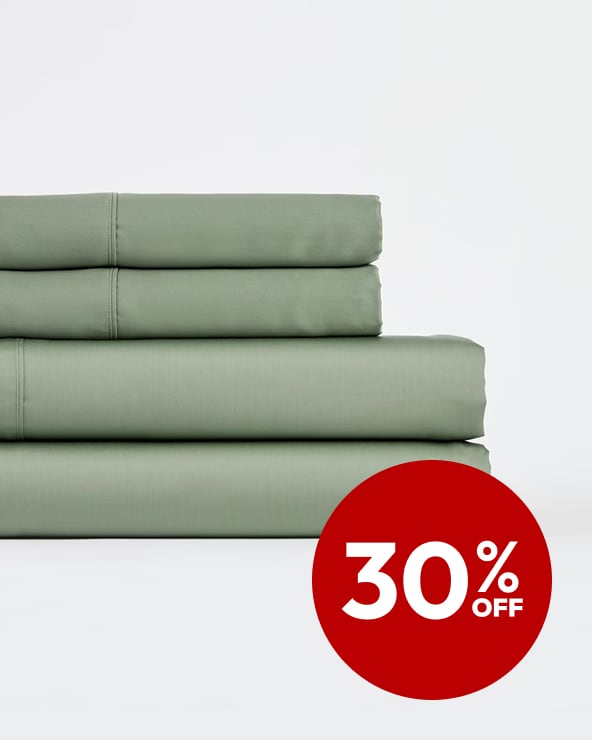 30% off Bamboo Sheets 	