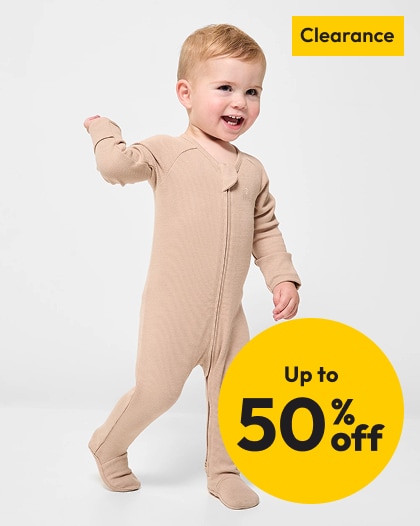 Selected baby clearance clothing and footwear