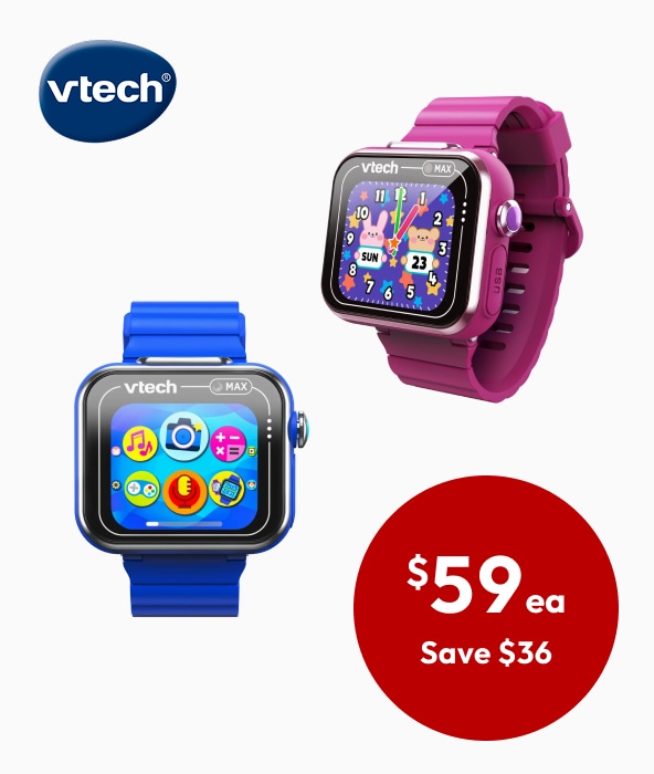 VTech Kidizoom Smart Watch MAX - Blue or Purple VTech Kidizoom Smart Watch MAX - Blue or Purple