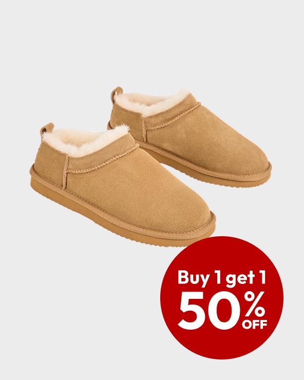 Buy one, get one 50% off Men's shoes