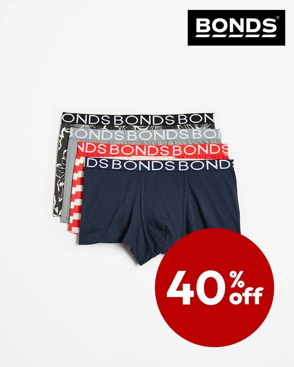 40% Off BONDS