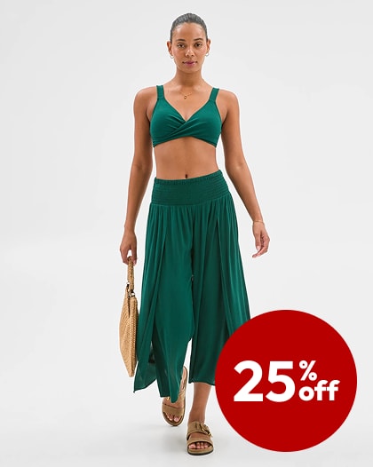 25% off Women's Swim & Resortwear