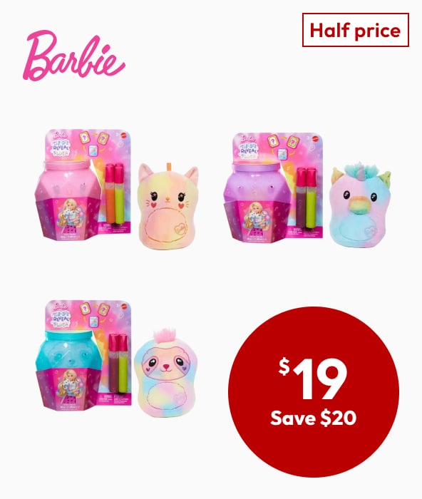 Barbie Tie Dye Plush - Assorted Barbie Tie Dye Plush - Assorted