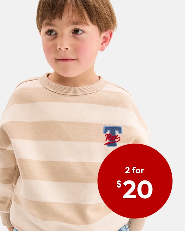 Selected Boys 1-8 fleece jumpers & trackpants