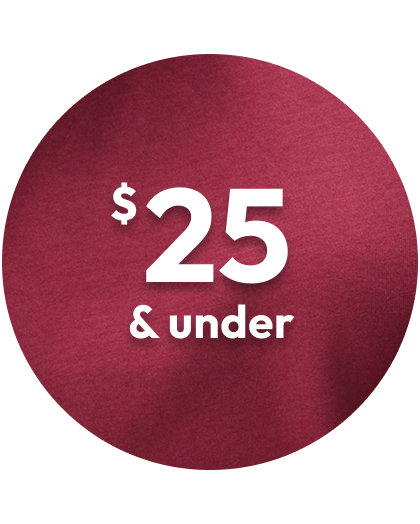 Tops $25 & under
