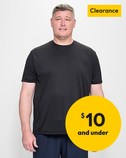 Selected men's clearance clothing