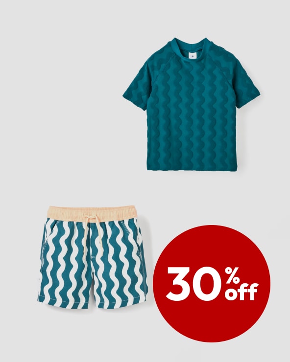 30% off Kids Swimwear