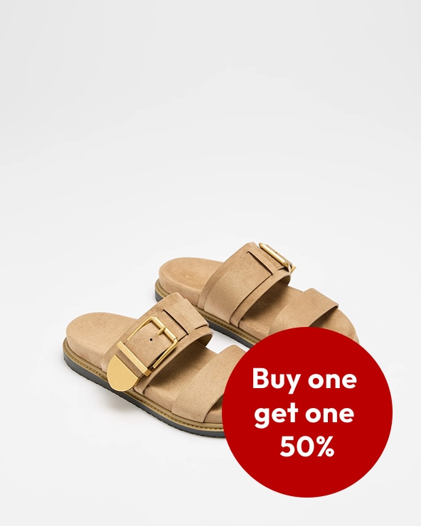 Buy one and get the second 50% off any Women’s Shoe* Buy one and get the second 50% off any Women’s Shoe*