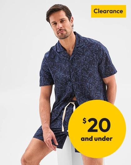 Selected men's clearance sleepwear