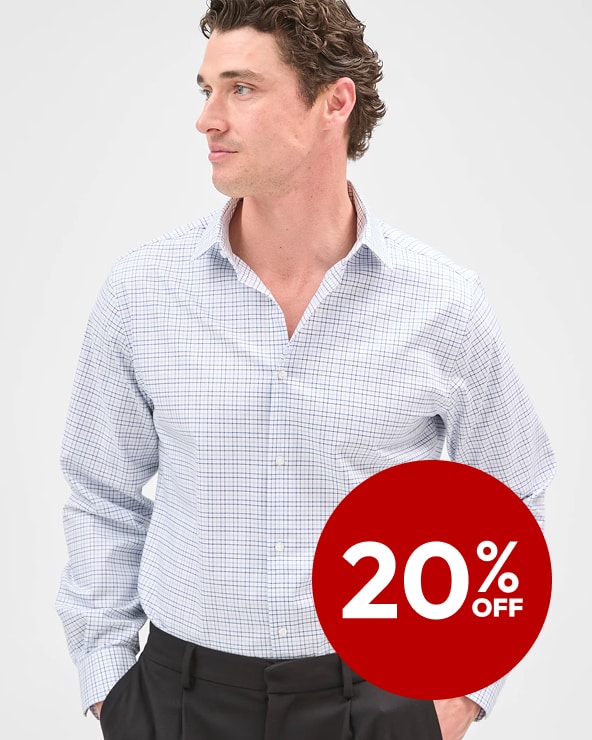 20% off Men's Clothing	