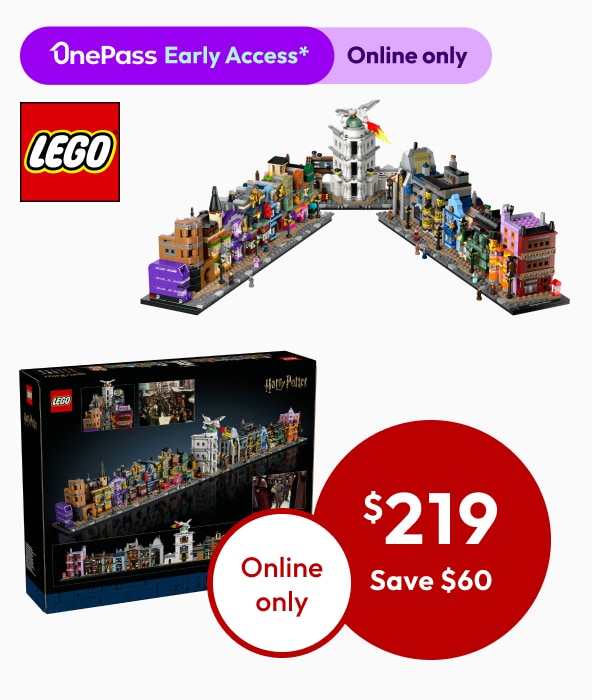 LEGO® Harry Potter Diagon Alley wizarding shops 76444