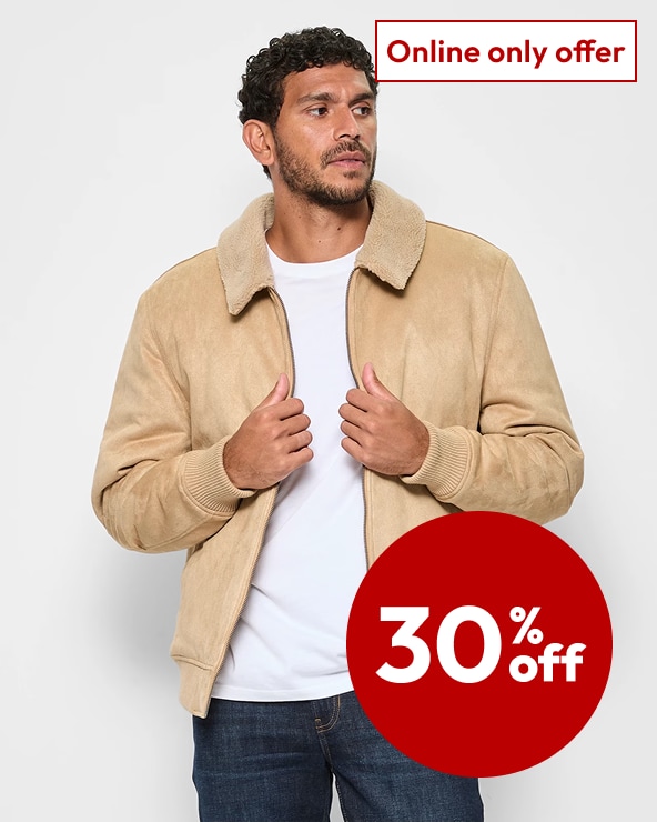 Selected men’s clothing and footwear Selected men’s clothing and footwear