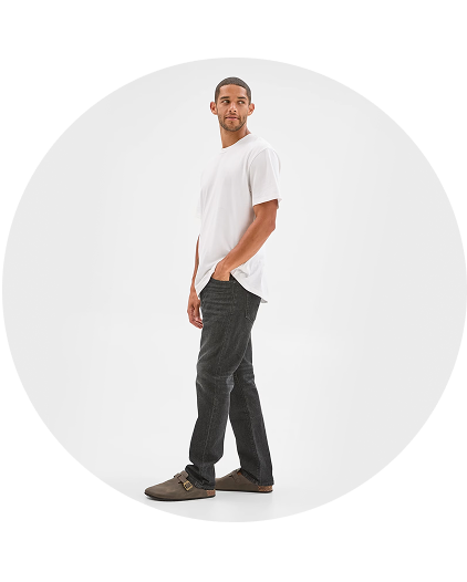 Straight jeans
