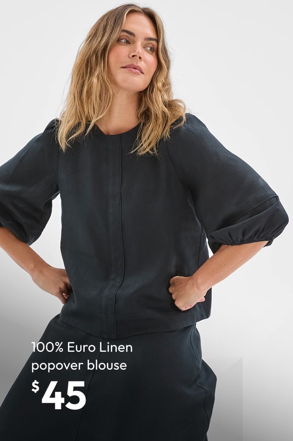 Live in European linen