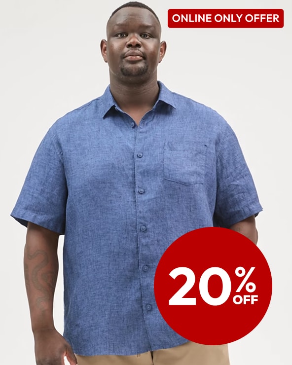 ONLINE ONLY 20% off Target Man Plus
