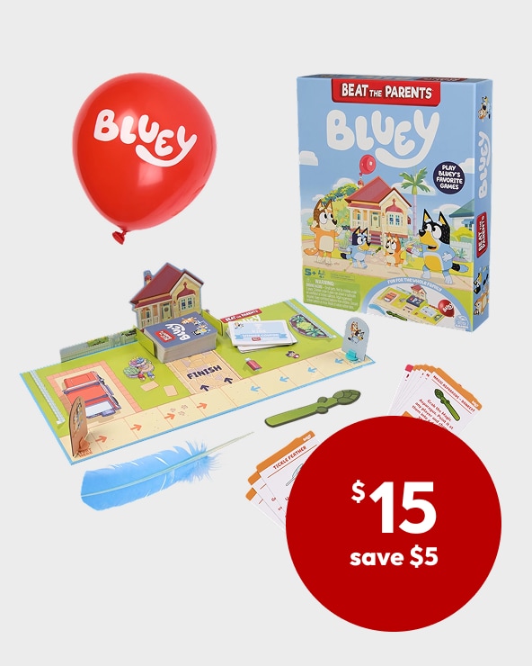 $15 Save $5 Beat the Parents: Bluey	