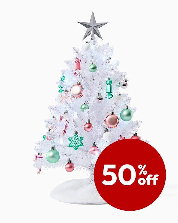 50% off Christmas Trees