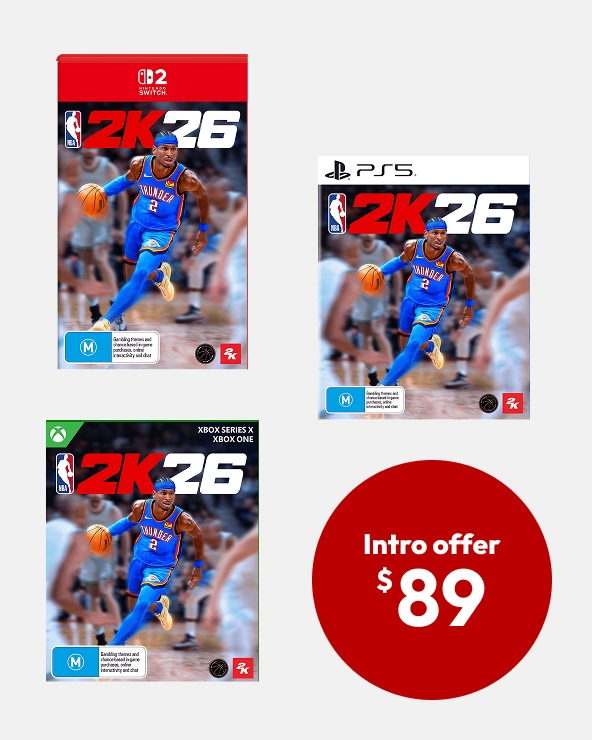 NBA 2K26 - PS5, PS4, Xbox & Nintendo Switch 2 NBA 2K26 - PS5, PS4, Xbox & Nintendo Switch 2