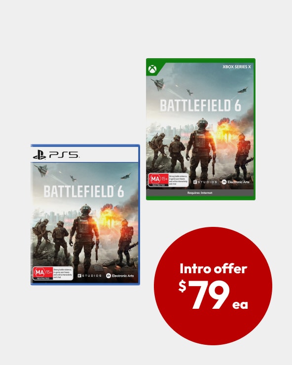 Battlefield 6 - PS5 or Xbox Series X Price after offer ends $85 Battlefield 6 - PS5 or Xbox Series X Price after offer ends $85