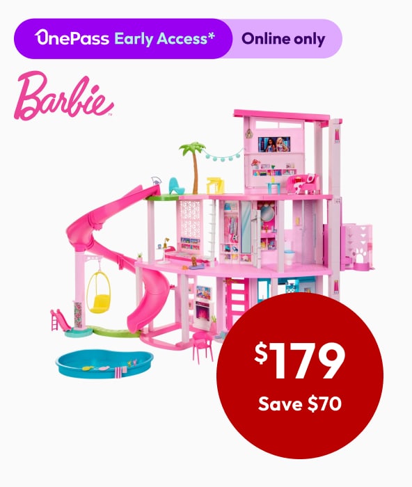 Barbie dreamhouse pool party doll house