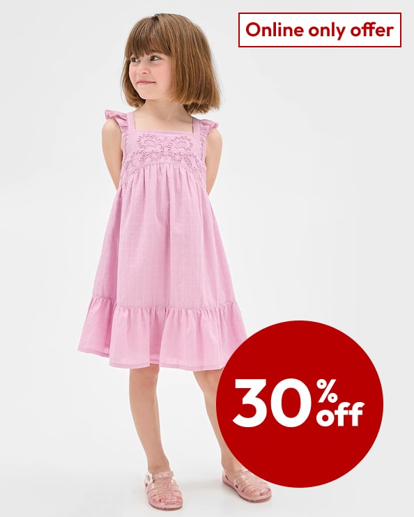 Selected kids’ clothing