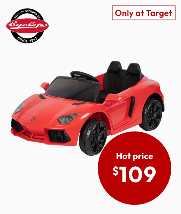 Cyclops 6V Red Sports Car Cyclops 6V Red Sports Car