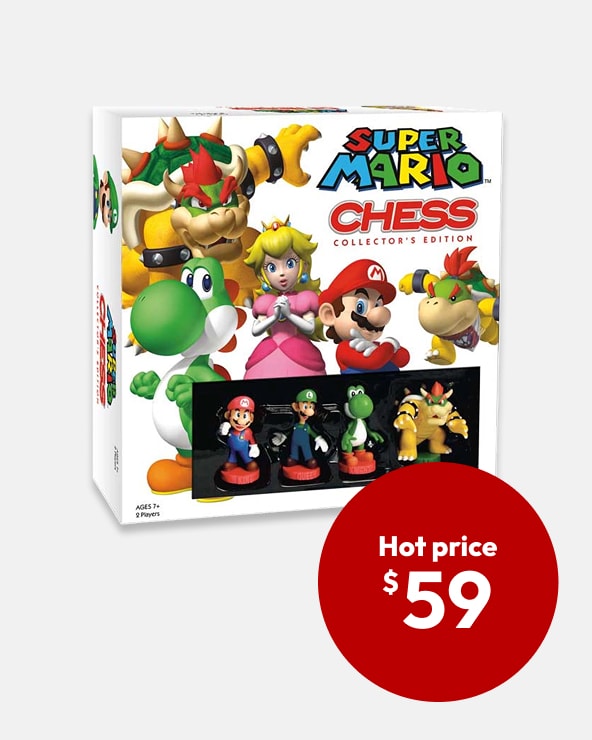 Hot Price $59 Super Mario Chess Collector's Edition	