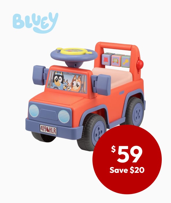 Bluey Foot to Floor Ride-On Bluey Foot to Floor Ride-On