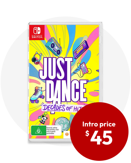 Just Dance: Decades of Hits (Code in Box) - NSW*