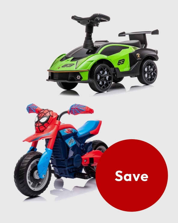 Save on Selected Ride-Ons	