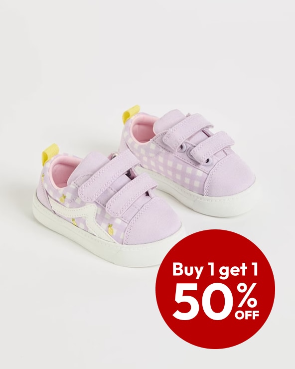 Buy one, get one 50% off Baby shoes