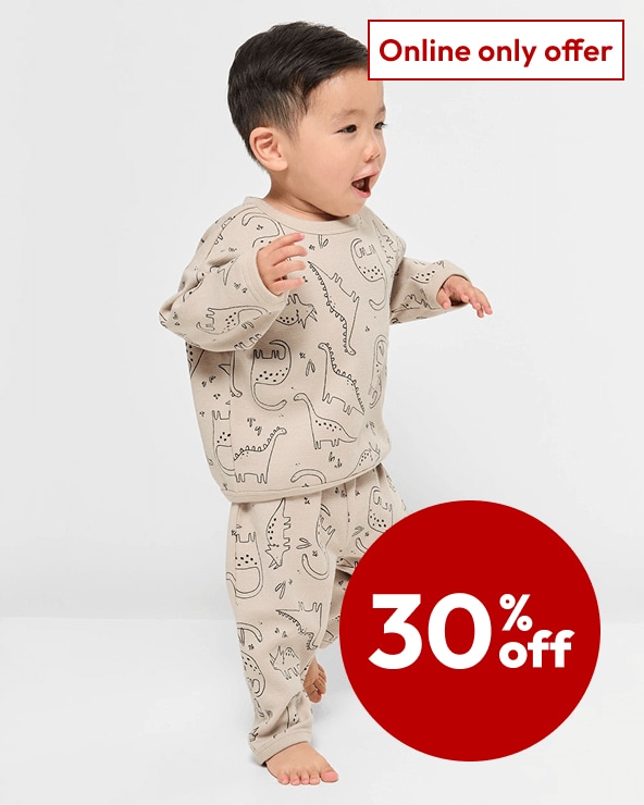 30% off selected baby clothing 30% off selected baby clothing