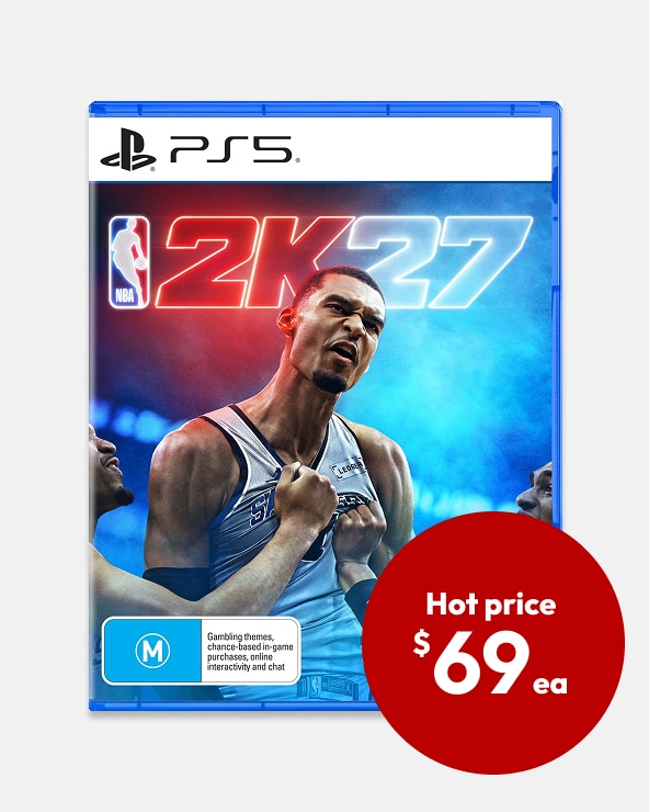 Hot Price $69ea NBA 2K27 - PS5, Nintendo Switch 2 or XBOX Series X