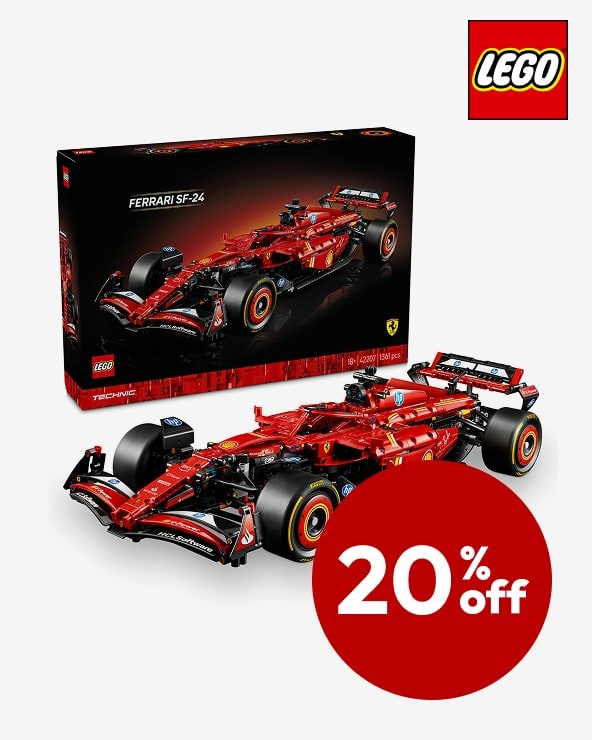 20% off Selected LEGO® Sets* 20% off Selected LEGO® Sets*