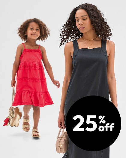 Women's and kids' dresses*